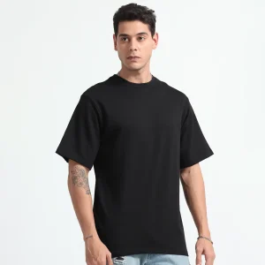 تیشرت مشکی بیسیک یونیسکس