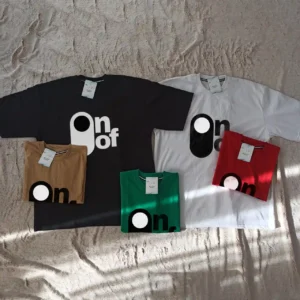 تیشرت طرح on off